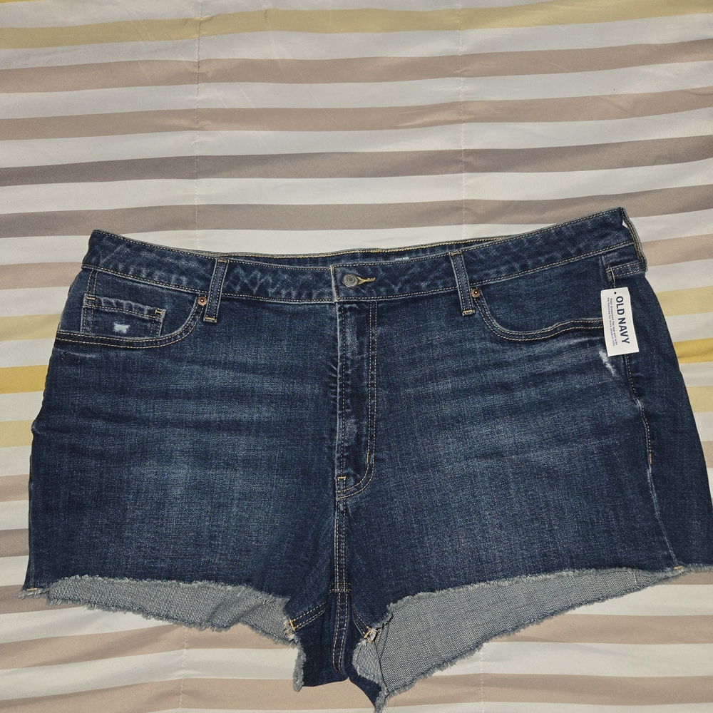 Old Navy Women's Dark Blue Denim Shorts🍒